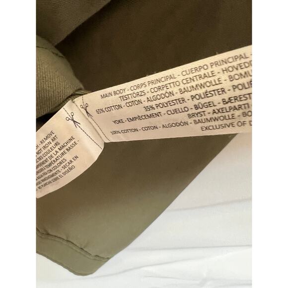 Ariat womens size S jacket olive green Aztec pattern button-up southwestern - Picture 9 of 10